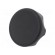 Knob | Ø: 45mm | Ext.thread: M10 | 20mm | technopolymer PA | Cap: black image 1