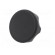 Knob | Ø: 45mm | Ext.thread: M10 | 20mm | technopolymer PA | Cap: black image 2