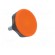 Knob | Ø: 45mm | Ext.thread: M8 | 20mm | technopolymer (PA) | Cap: orange image 8