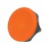 Knob | Ø: 45mm | Ext.thread: M8 | 20mm | technopolymer (PA) | Cap: orange image 1