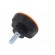 Knob | Ø: 45mm | Ext.thread: M8 | 20mm | technopolymer (PA) | Cap: orange image 6