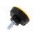 Knob | Ø: 45mm | Ext.thread: M8 | 20mm | technopolymer (PA) | Cap: yellow image 6