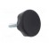 Knob | Ø: 45mm | Ext.thread: M8 | 30mm | technopolymer (PA) | Cap: black paveikslėlis 8