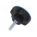 Knob | Ø: 56mm | Ext.thread: M8 | 30mm | technopolymer (PA) | Cap: blue image 6