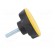 Knob | Ø: 56mm | Ext.thread: M8 | 30mm | technopolymer PA | Cap: yellow image 7