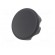 Knob | Ø: 70mm | Ext.thread: M12 | 30mm | technopolymer (PA) | Cap: black paveikslėlis 2