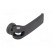 Lever | clamping | Thread len: 10mm | Lever length: 63mm | Body: black фото 8