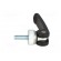 Lever | clamping | Thread len: 20mm | Lever length: 63mm | Body: black image 7