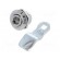 Lock | cast zinc | 10mm | Kind of insert bolt: double-bit insert image 1