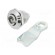 Lock | cast zinc | 22mm | Kind of insert bolt: double-bit insert фото 1