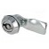 Lock | zinc and aluminium alloy | 21mm | chromium paveikslėlis 1