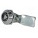 Lock | zinc and aluminium alloy | 21mm | chromium image 2