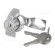 Lock | zinc and aluminium alloy | 21mm | chromium | Key code: 1333 image 1