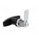 Lock | zinc and aluminium alloy | 30mm | black finish | Kit: 2 keys image 5