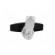 Lock | zinc and aluminium alloy | 30mm | black finish | Kit: 2 keys image 6