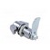 Lock | zinc and aluminium alloy | 30mm | chromium | Key code: 1333 фото 5