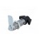 Lock | zinc and aluminium alloy | 60mm | black finish | Kit: 2 keys image 7