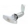 Lock | zinc and aluminium alloy | 60mm | chromium | Key code: 1333 image 1