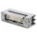Electromagnetic lock | 12÷24VDC | low current,with switch | 1700 image 1