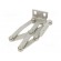 Hinge | stainless steel | 60mm | right,pivoting image 1