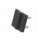 Hinge | Width: 30mm | polyamide | black | H: 30mm | with stud bolt фото 3