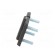 Hinge | Width: 30mm | polyamide | black | H: 30mm | with stud bolt image 4