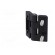 Hinge | Width: 40mm | polyamide | black | H: 40mm | with assembly stem фото 6
