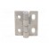 Hinge | Width: 40mm | stainless steel | H: 45mm | without regulation image 2