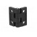 Hinge | Width: 40mm | technopolymer (PA) | black | H: 40mm image 6