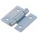 Hinge | Width: 40mm | zinc-plated steel | H: 40mm image 1