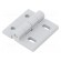 Hinge | Width: 45mm | cast zinc | H: 45mm | without regulation image 1