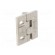 Hinge | Width: 45mm | stainless steel | H: 45mm | without regulation image 5