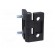 Hinge | Width: 50mm | polyamide | black | H: 50mm | with assembly stem фото 7