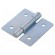 Hinge | Width: 60mm | zinc-plated steel | H: 60mm image 1