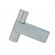 Hinge | Width: 61mm | zinc-plated steel | H: 55mm | with assembly stem image 7