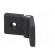 Hinge | Width: 84mm | technopolymer PA | black | H: 36mm | for profiles image 3