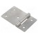 Hinge | Width: 90mm | stainless steel | H: 60mm image 1