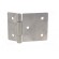 Hinge | Width: 90mm | stainless steel | H: 60mm image 2