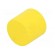 Cap | Body: yellow | Øint: 25mm | H: 23.5mm | Mat: LDPE | push-in | SafeCAP image 2