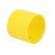 Cap | Body: yellow | Øint: 25mm | H: 23.5mm | Mat: LDPE | Mounting: push-in image 4