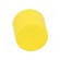 Cap | Body: yellow | Øint: 25mm | H: 23.5mm | Mat: LDPE | Mounting: push-in фото 9
