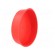 Plugs | Body: red | Out.diam: 102mm | H: 22.8mm | Mat: LDPE | Shape: round image 4