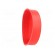 Plugs | Body: red | Out.diam: 102mm | H: 22.8mm | Mat: LDPE | Shape: round image 7