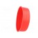 Plugs | Body: red | Out.diam: 103.4mm | H: 28mm | Mat: LDPE | Shape: round image 7