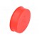 Plugs | Body: red | Out.diam: 103.4mm | H: 28mm | Mat: LDPE | Shape: round image 8