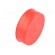 Plugs | Body: red | Out.diam: 110mm | H: 31mm | Mat: LDPE | push-in | round image 8