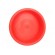 Plugs | Body: red | Out.diam: 128mm | H: 25mm | Mat: LDPE | Shape: round paveikslėlis 5