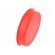 Plugs | Body: red | Out.diam: 128mm | H: 25mm | Mat: LDPE | Shape: round image 8