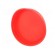 Plugs | Body: red | Out.diam: 166mm | H: 28mm | Mat: LDPE | Shape: round paveikslėlis 6