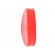 Plugs | Body: red | Out.diam: 166mm | H: 28mm | Mat: LDPE | Shape: round paveikslėlis 3